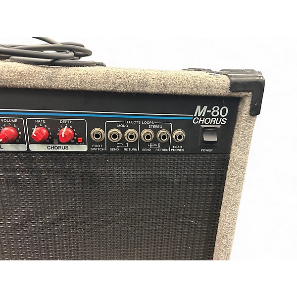 Used Fender M80 CHORUS Guitar Combo Amp