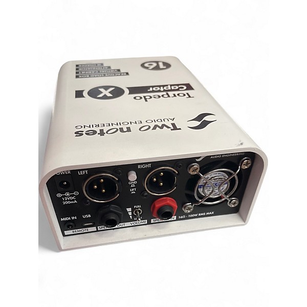 Used Two Notes AUDIO ENGINEERING Torpedo Captor X Power Attenuator