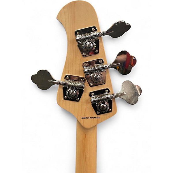 Used Sterling by Music Man Sting Ray RAY4HH Olive Electric Bass Guitar