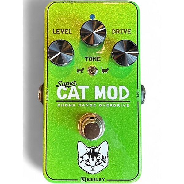 Used Keeley Super Cat Mod Chonk Range Effect Pedal
