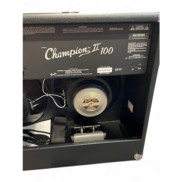 Used Fender CHAMPION II 100 Guitar Combo Amp