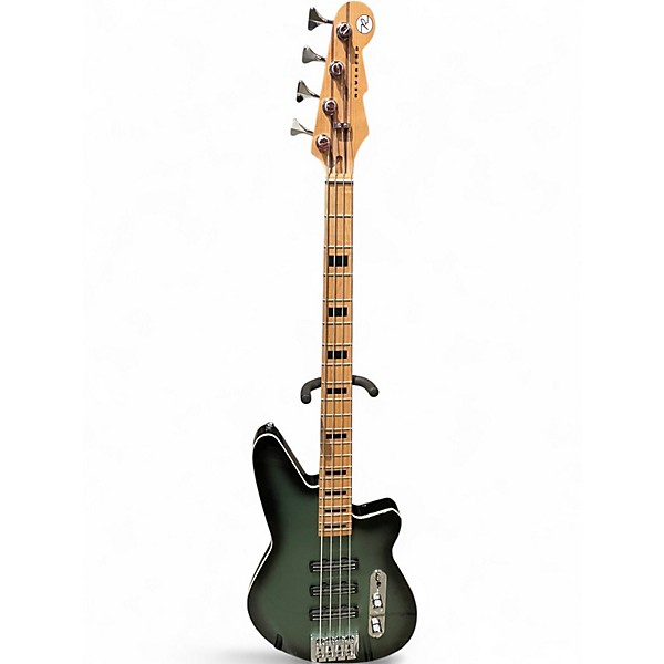 Used Reverend TRIAD BASS 4 Emerald Green BURST Electric Bass Guitar