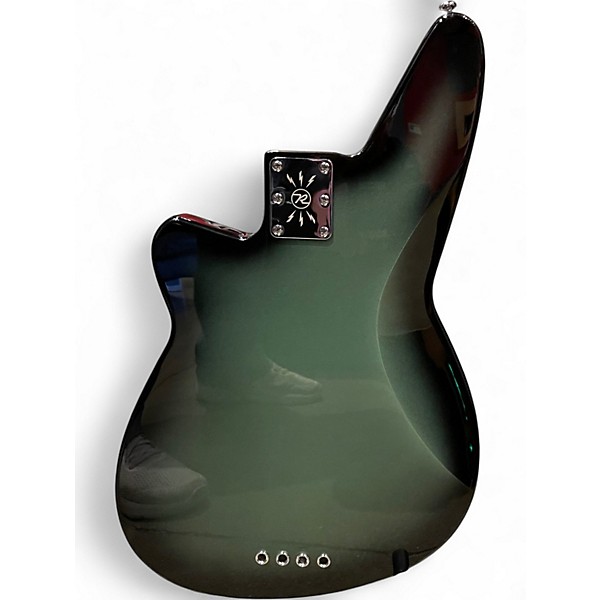 Used Reverend TRIAD BASS 4 Emerald Green BURST Electric Bass Guitar