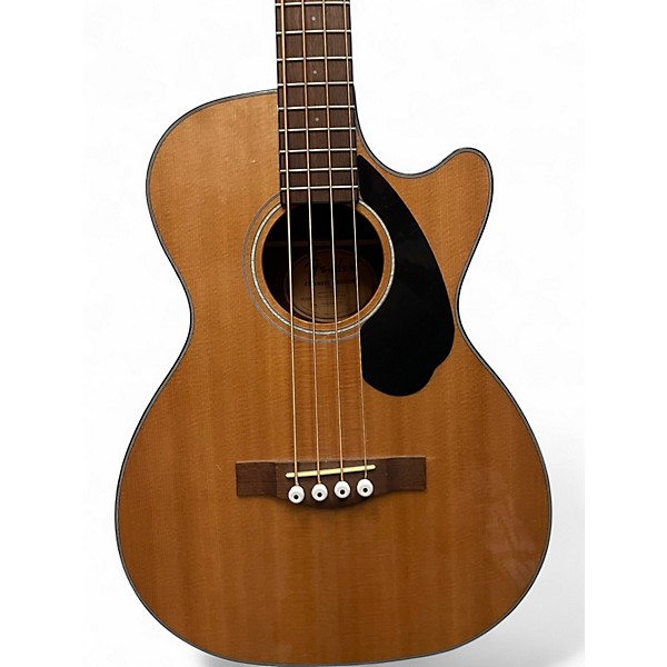 Used Fender CB60SCE Natural Acoustic Bass Guitar