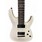 Used Schecter Guitar Research Demon 7 String White Solid Body Electric Guitar