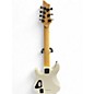 Used Schecter Guitar Research Demon 7 String White Solid Body Electric Guitar