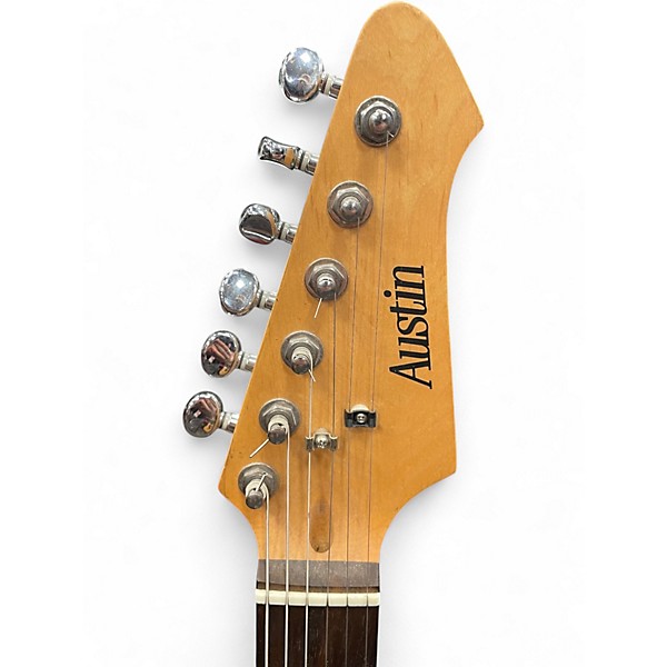 Used Austin S Style 2 Tone Sunburst Solid Body Electric Guitar