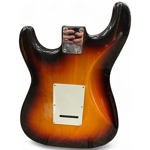 Used Austin S Style 2 Tone Sunburst Solid Body Electric Guitar