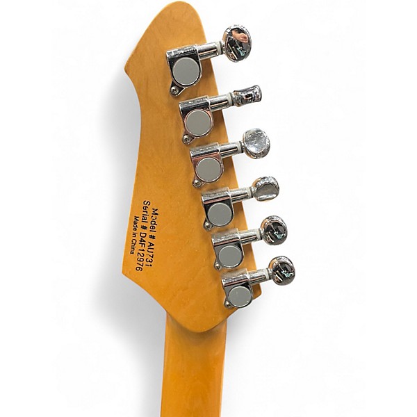 Used Austin S Style 2 Tone Sunburst Solid Body Electric Guitar