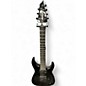 Used Jackson JS22-7 Dinky 7 String Satin Black Solid Body Electric Guitar thumbnail