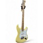 Used Fender UPGRADED PLAYER STRATOCASTER Buttercream Solid Body Electric Guitar