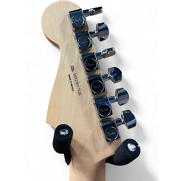 Used Fender UPGRADED PLAYER STRATOCASTER Buttercream Solid Body Electric Guitar