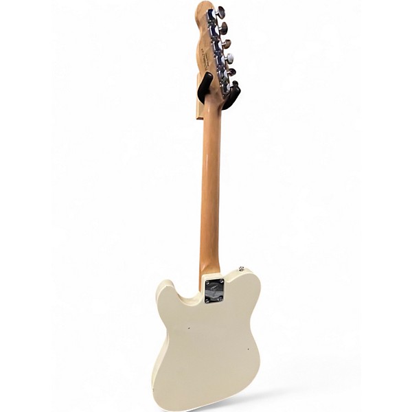 Used Squier UPGRADED AFFINITY TELECASTER Olympic White Solid Body Electric Guitar