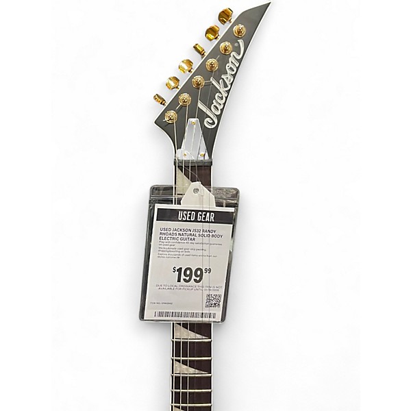 Used Jackson JS32 Randy Rhoads Natural Solid Body Electric Guitar