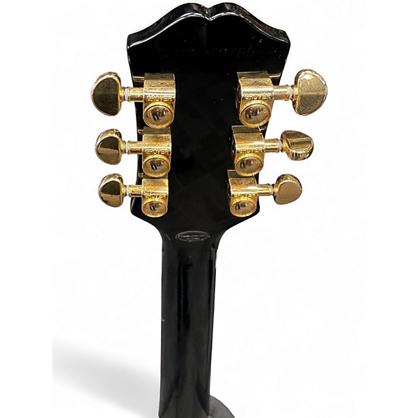 Used Epiphone Les Paul Custom Black Solid Body Electric Guitar