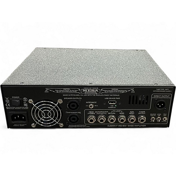Used MESA/Boogie Subway WD-800 Bass Amp Head