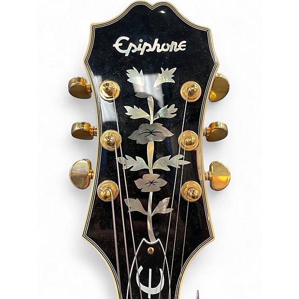 Used Epiphone Broadway Natural Hollow Body Electric Guitar