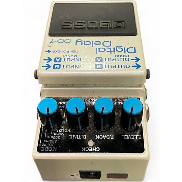 Used BOSS DD7 Digital Delay Effect Pedal