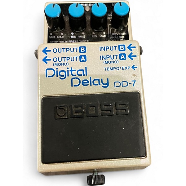 Used BOSS DD7 Digital Delay Effect Pedal