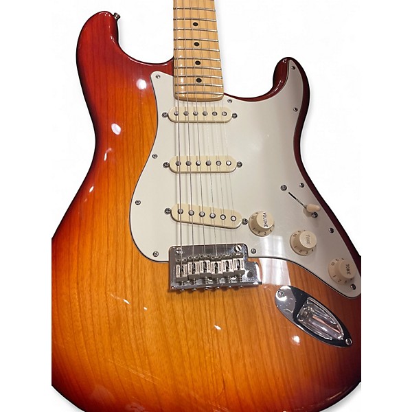 Used Fender American Standard Stratocaster Sienna Sunburst Solid Body Electric Guitar