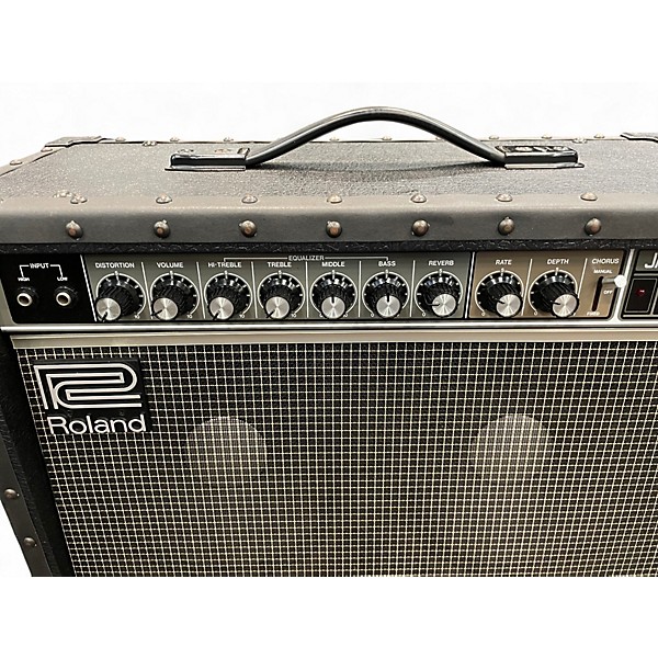 Vintage 1980s Roland JC-77 Guitar Combo Amp