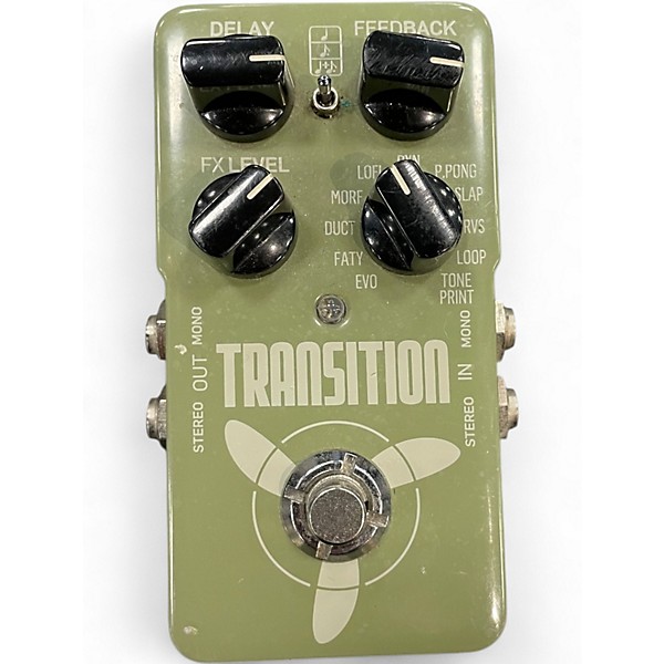 Used TC Electronic Transition Delay Effect Pedal
