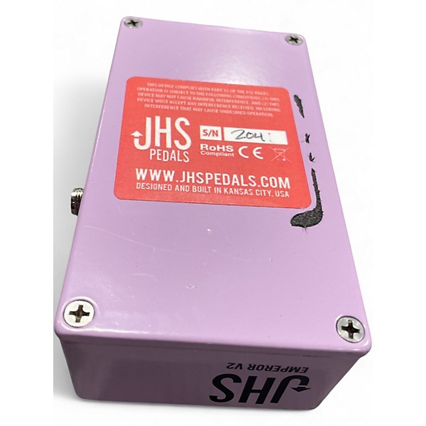 Used JHS Pedals Emperor Analog Chorus Vibrato with Tap Tempo Effect Pedal