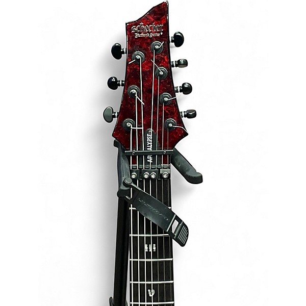 Used Schecter Guitar Research C7 Apocalypse FR-S Red Reign Solid Body Electric Guitar