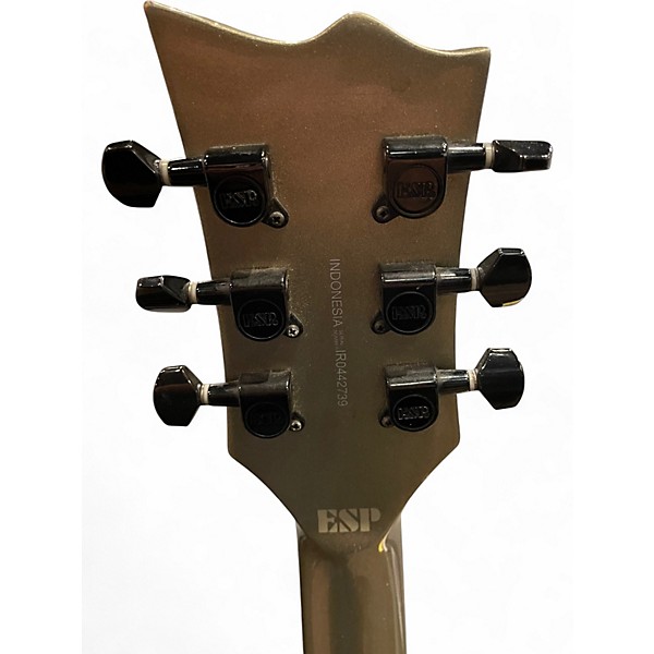 Used ESP LTD Viper 50 Metallic Silver Solid Body Electric Guitar