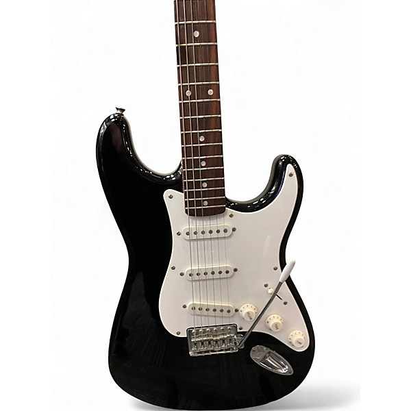Used Squier Affinity Stratocaster Black Solid Body Electric Guitar