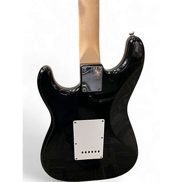 Used Squier Affinity Stratocaster Black Solid Body Electric Guitar