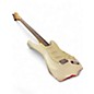 Used Fender 1963 Aged Custom Shop Journeyman Stratocaster Aged Relic Oly Olympic White Solid Body Electric Guitar thumbnail