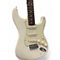 Used Fender 1963 Aged Custom Shop Journeyman Stratocaster Aged Relic Oly Olympic White Solid Body Electric Guitar