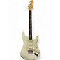 Used Fender 1963 Aged Custom Shop Journeyman Stratocaster Aged Relic Oly Olympic White Solid Body Electric Guitar