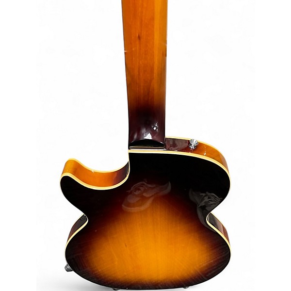 Used Iyv IJZ-300 Natural Hollow Body Electric Guitar