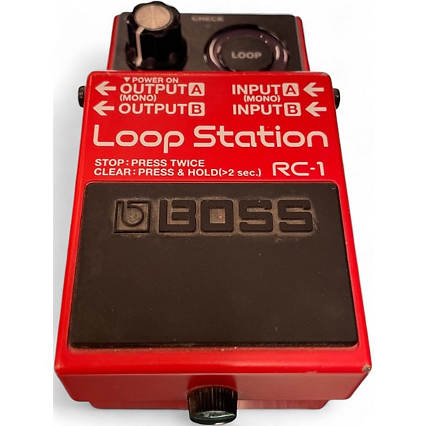 Used BOSS RC1 Loop Station Pedal