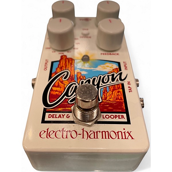 Used Electro-Harmonix Canyon Delay and Looper Effect Pedal