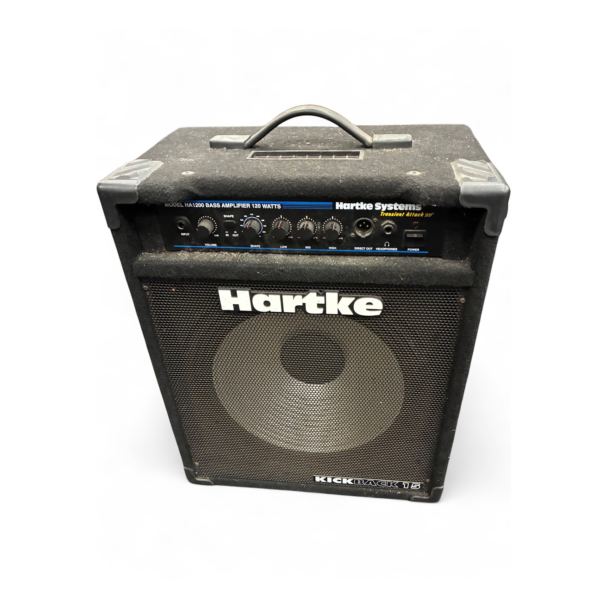 Hartke HA1200 Kickback 15 ベースアンプ ジャンク Used Hartke Kickback 15 HA1200 Bass Combo Amp | Guitar Center