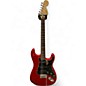 Used Squier affinity stratocaster hss Candy Apple Red Solid Body Electric Guitar thumbnail