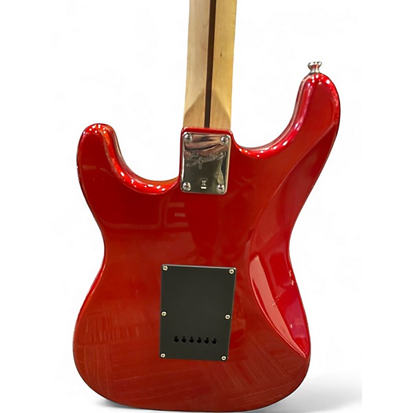 Used Squier affinity stratocaster hss Candy Apple Red Solid Body Electric Guitar