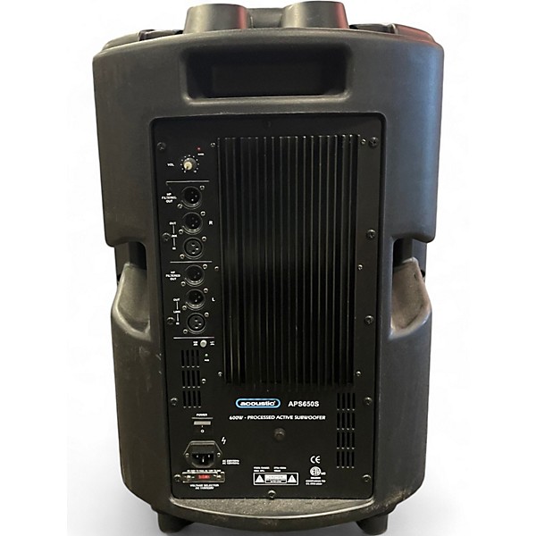 Used Acoustic APS650S Powered Subwoofer
