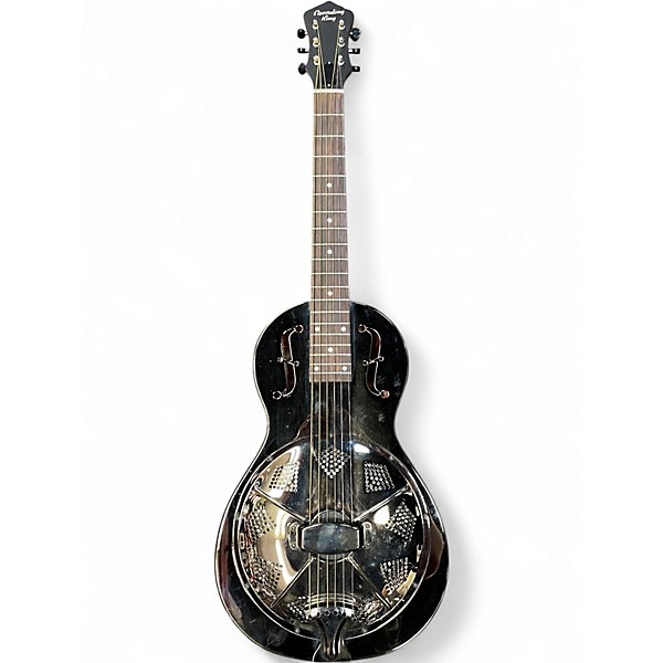 Used Recording King RM-993 BLACK NICKEL Resonator Guitar
