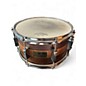 Used Pork Pie 13X7 Exotic Rosewood Zebrawood Natural Drum thumbnail