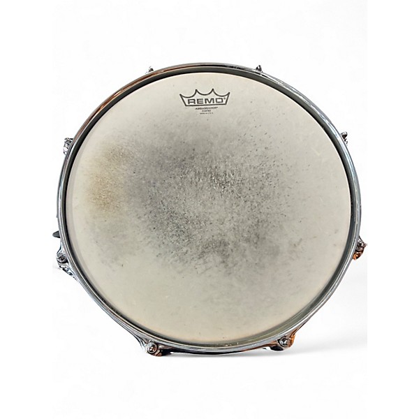 Used Pork Pie 13X7 Exotic Rosewood Zebrawood Natural Drum