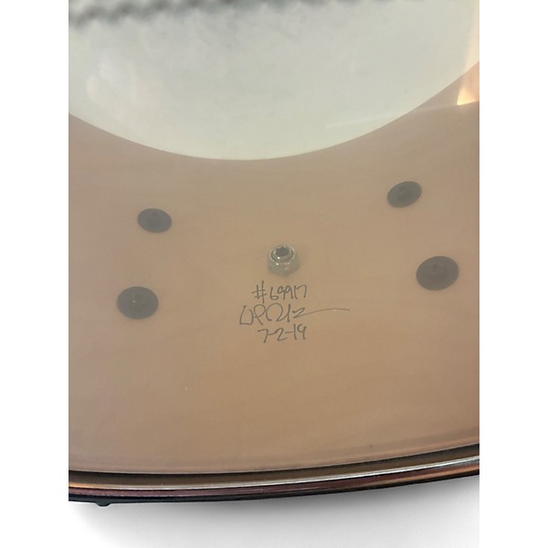 Used Pork Pie 13X7 Exotic Rosewood Zebrawood Natural Drum