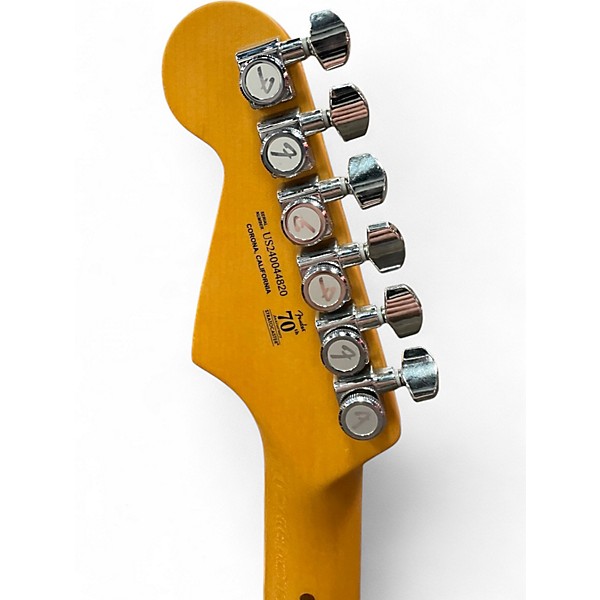 Used 2024 Fender ULTRA II Stratocaster 3 Tone Sunburst Solid Body Electric Guitar