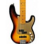 Used 2024 Fender American Ultra II Precision Bass 3 Color Sunburst Electric Bass Guitar