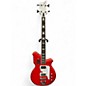Used Eastwood Airline Map Red Electric Bass Guitar thumbnail