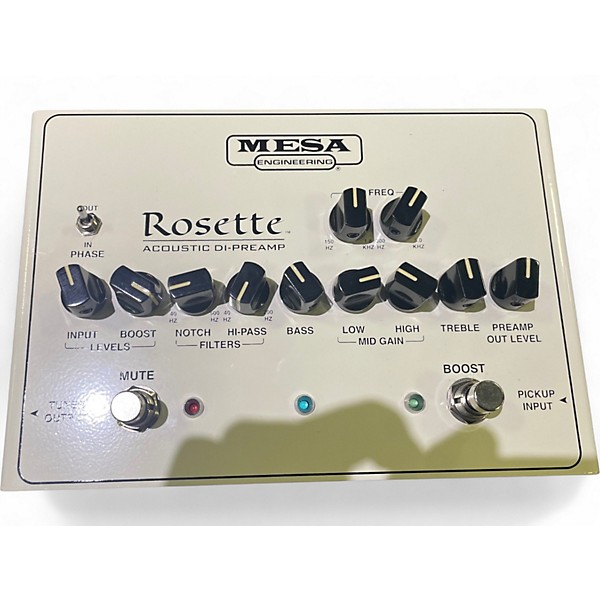 Used MESA/Boogie Rosette acoustic di-preamp Effect Pedal Package
