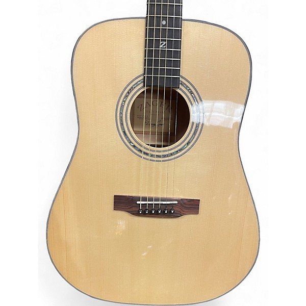 Used Zager ZAD-20E NATURAL Acoustic Electric Guitar